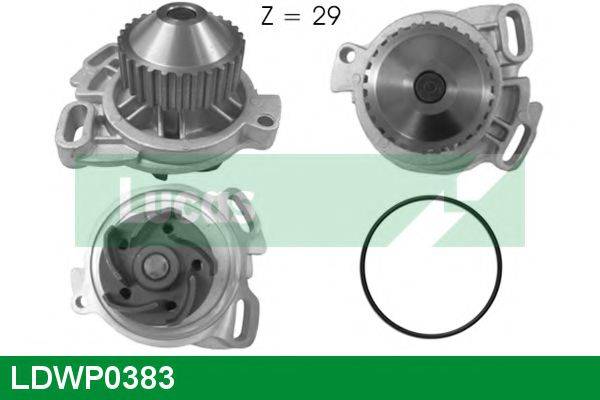 LUCAS ENGINE DRIVE LDWP0383 Водяний насос