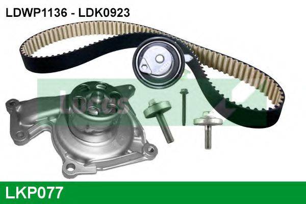 LUCAS ENGINE DRIVE LKP077 Водяний насос + комплект зубчастого ременя