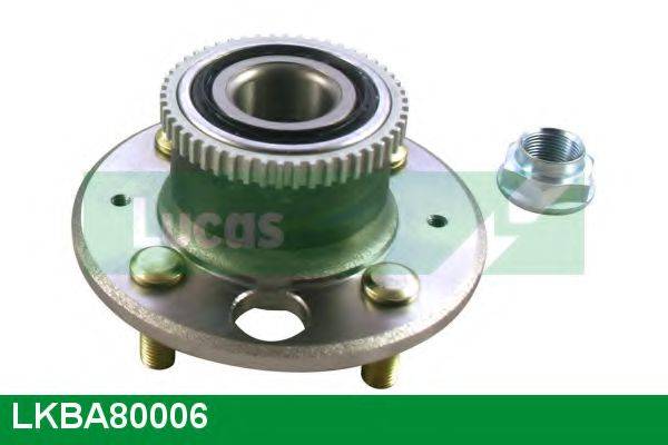 LUCAS ENGINE DRIVE LKBA80006 Комплект підшипника маточини колеса