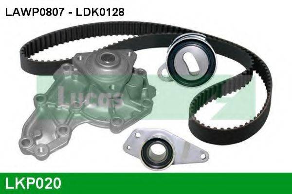 LUCAS ENGINE DRIVE LKP020 Водяний насос + комплект зубчастого ременя