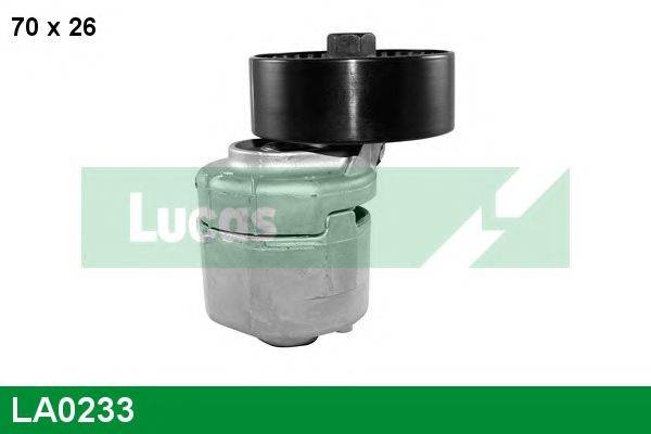 LUCAS ENGINE DRIVE LA0233 Натяжна планка, полікліновий ремінь