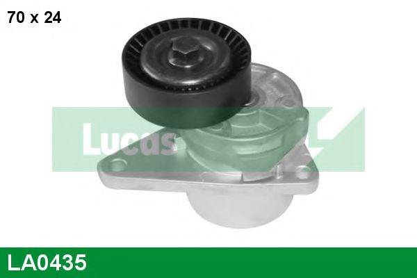 LUCAS ENGINE DRIVE LA0435 Натяжна планка, полікліновий ремінь