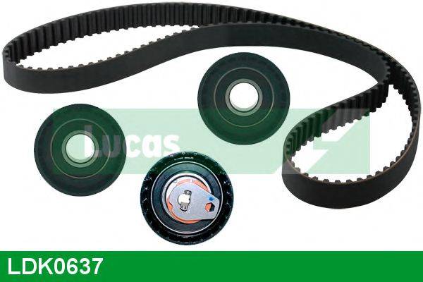 LUCAS ENGINE DRIVE LDK0637 Комплект ременя ГРМ