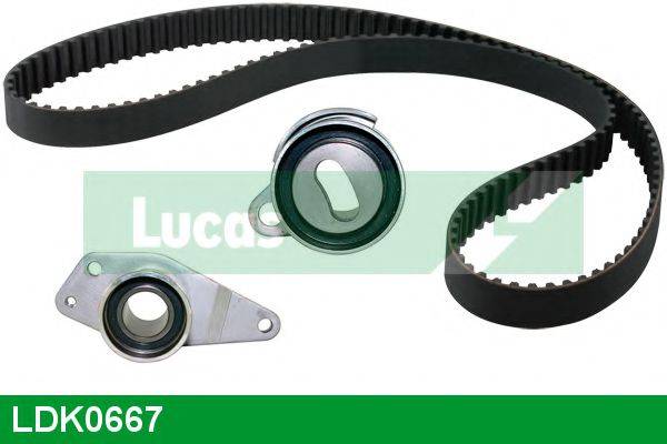 LUCAS ENGINE DRIVE LDK0667 Комплект ременя ГРМ