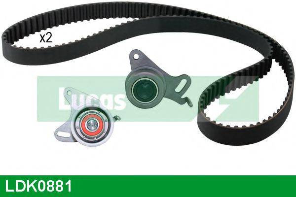 LUCAS ENGINE DRIVE LDK0881 Комплект ременя ГРМ