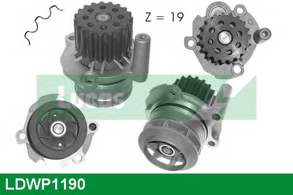 LUCAS ENGINE DRIVE LDWP1190 Водяний насос