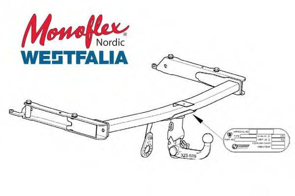 MONOFLEX 305309 Причіпне обладнання