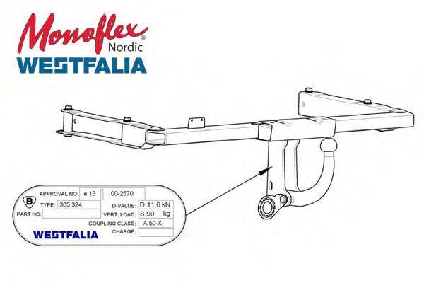 MONOFLEX 305443600001 Причіпне обладнання