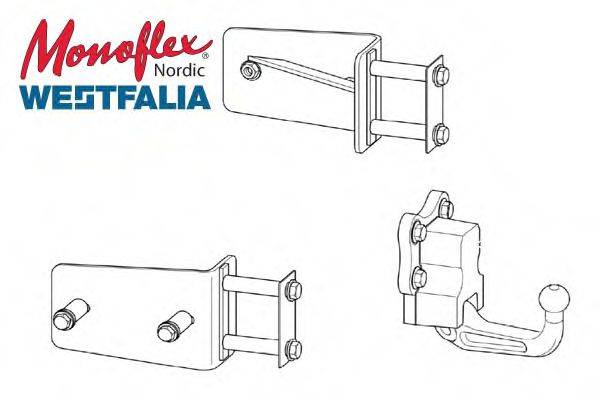 MONOFLEX 313179 Причіпне обладнання