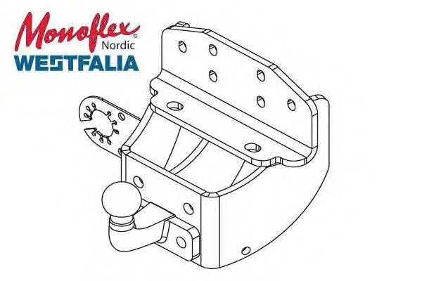 MONOFLEX 169781 Причіпне обладнання