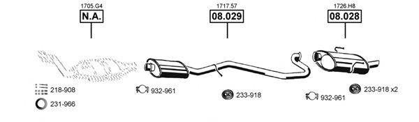 ASMET PE083400 Система випуску ОГ