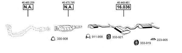 ASMET FI160305 Система випуску ОГ