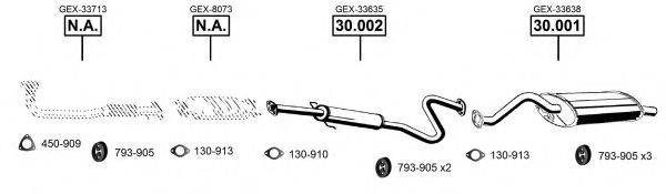 ASMET RO301200 Система випуску ОГ