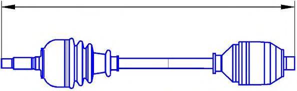 SERCORE 12337 Приводний вал