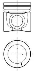 KOLBENSCHMIDT 40100600 Поршень