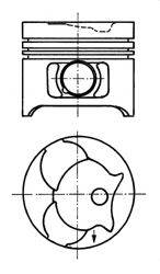 KOLBENSCHMIDT 91372600 Поршень