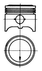 KOLBENSCHMIDT 93316700 Поршень