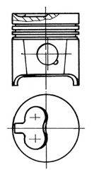 KOLBENSCHMIDT 93784730 Поршень