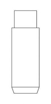 INTERVALVES 8012600 Напрямна втулка клапана