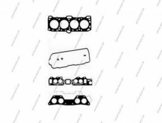 NPS H124I12 Комплект прокладок, головка циліндра
