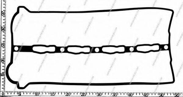 NPS K122A02 Прокладка, кришка головки циліндра