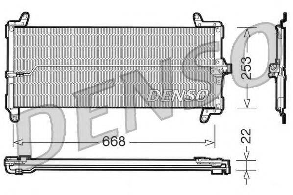 NPS DCN09001 Конденсатор, кондиціонер