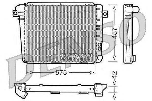 NPS DRM05050 Радіатор, охолодження двигуна