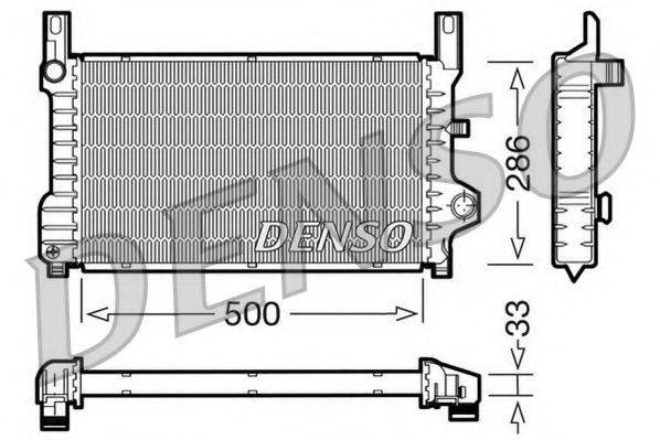 NPS DRM10036 Радіатор, охолодження двигуна