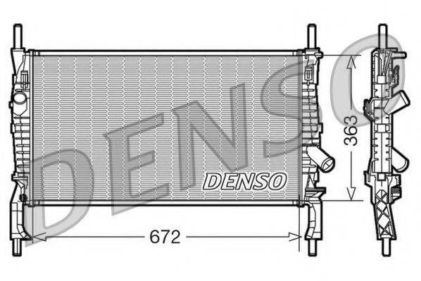 NPS DRM10105 Радіатор, охолодження двигуна