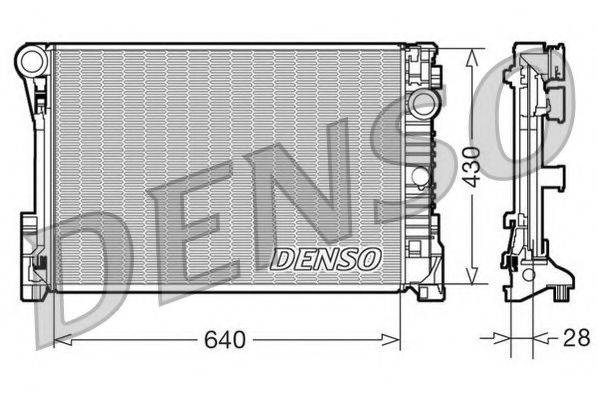 NPS DRM17110 Радіатор, охолодження двигуна