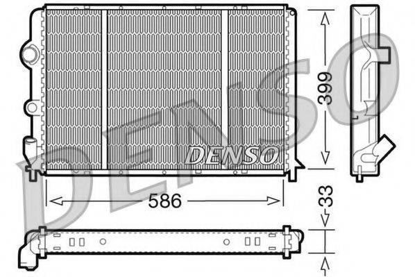 NPS DRM23050 Радіатор, охолодження двигуна