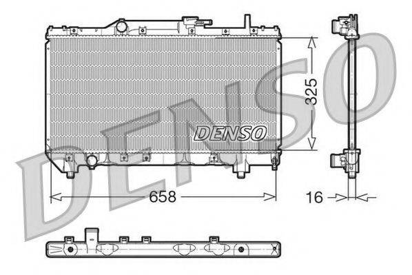 NPS DRM50028 Радіатор, охолодження двигуна