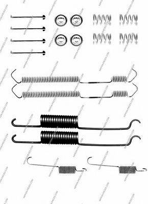 NPS N351N72 Комплектуючі, гальмівна колодка
