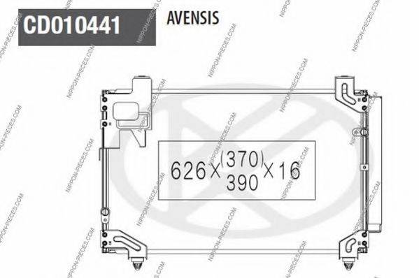 NPS T526A18 Конденсатор, кондиціонер