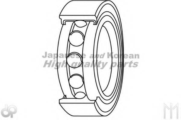 ASHUKI D11810 Комплект підшипника маточини колеса