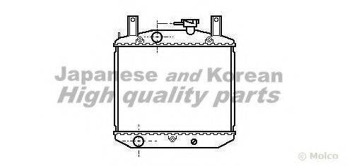 ASHUKI D55112 Радіатор, охолодження двигуна