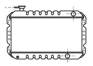 ASHUKI K45020 Радіатор, охолодження двигуна