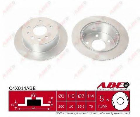 ABE C4X014ABE гальмівний диск