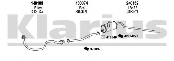 KLARIUS 090203E Система випуску ОГ