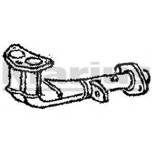 KLARIUS 301101 Труба вихлопного газу