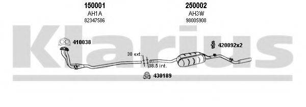 KLARIUS 530002E Система випуску ОГ