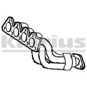 KLARIUS 301733 Труба вихлопного газу