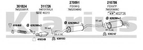 KLARIUS 790295E Система випуску ОГ