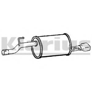 KLARIUS FT836H Глушник вихлопних газів кінцевий
