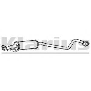 KLARIUS GM260V Середній глушник вихлопних газів