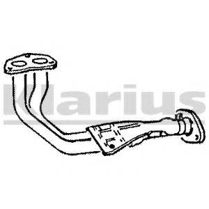 KLARIUS MA102X Труба вихлопного газу