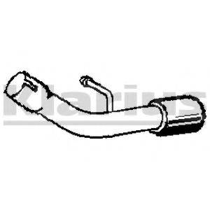 KLARIUS MA354C Труба вихлопного газу