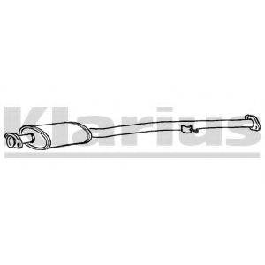 KLARIUS SU38L Середній глушник вихлопних газів