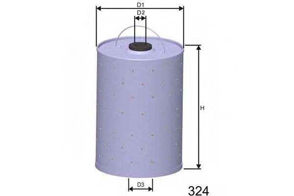 MISFAT L474 Масляний фільтр