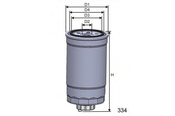 MISFAT M397 Паливний фільтр